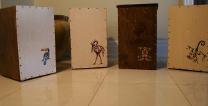 1- 4 Cajons