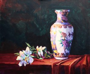 Urn and Blossoms