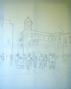 Taste of the Danforth - Drawing